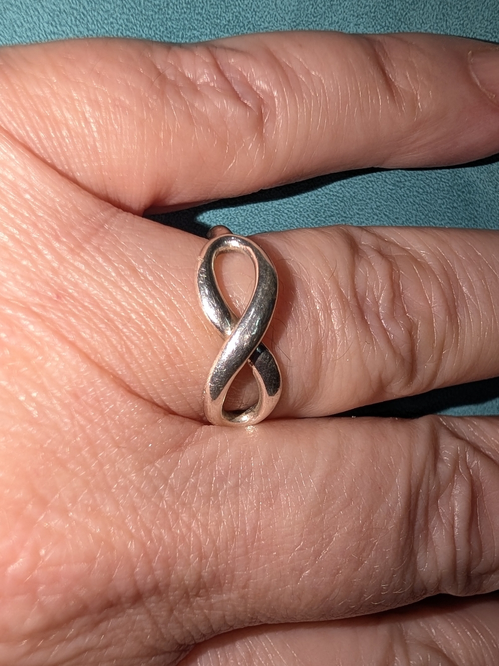 Tiffany & Co. Silver Infinity Loop Ring